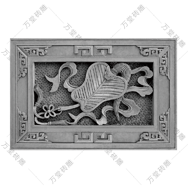 暗八仙-團扇